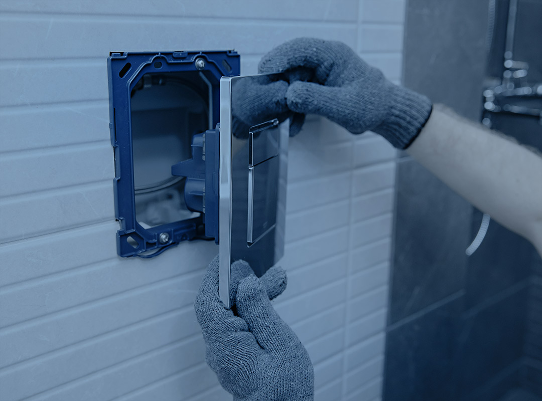 A plumbing service technician in Denver Colorado works on a Plumbing Service & Maintenance job for UPM Mechanical who serves all of Colorado.