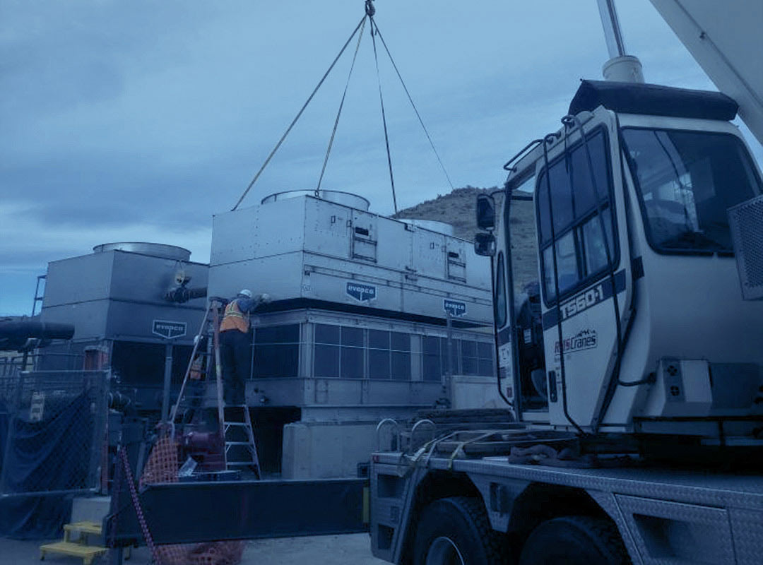 A Mechanical Retrofit job of UPM Mechanical Contracting