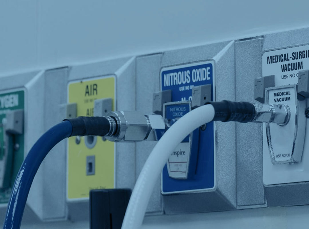 A close up image of plumbing outlets of a plumbing retrofit job completed by UPM Mechanical in Denver, Colorado